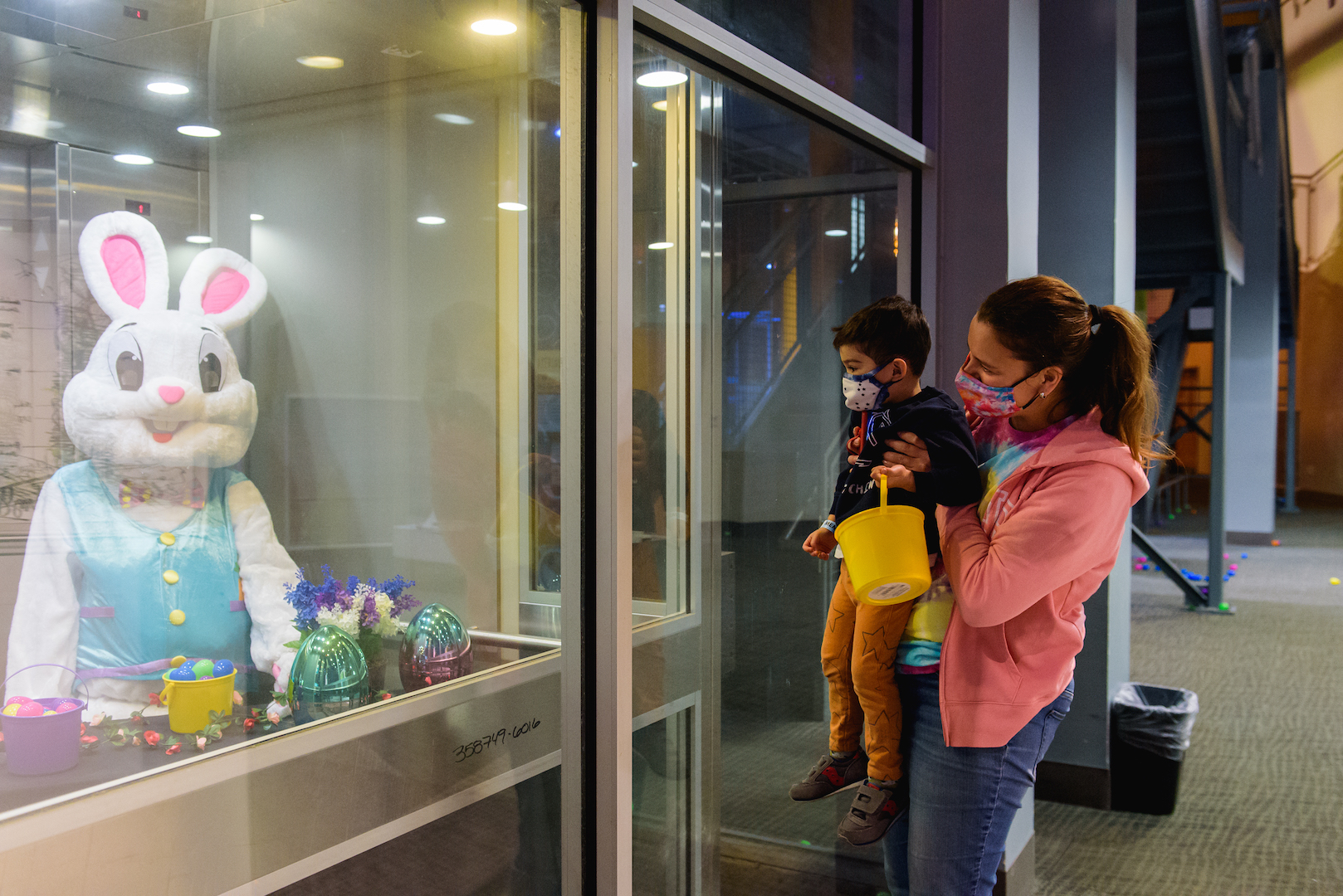 Guests at the Egg Hunt
