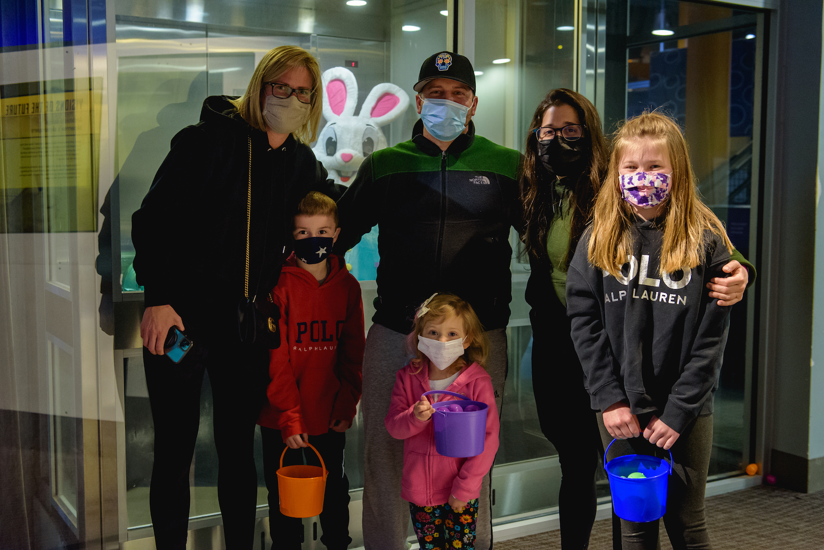 Guests at the Egg Hunt