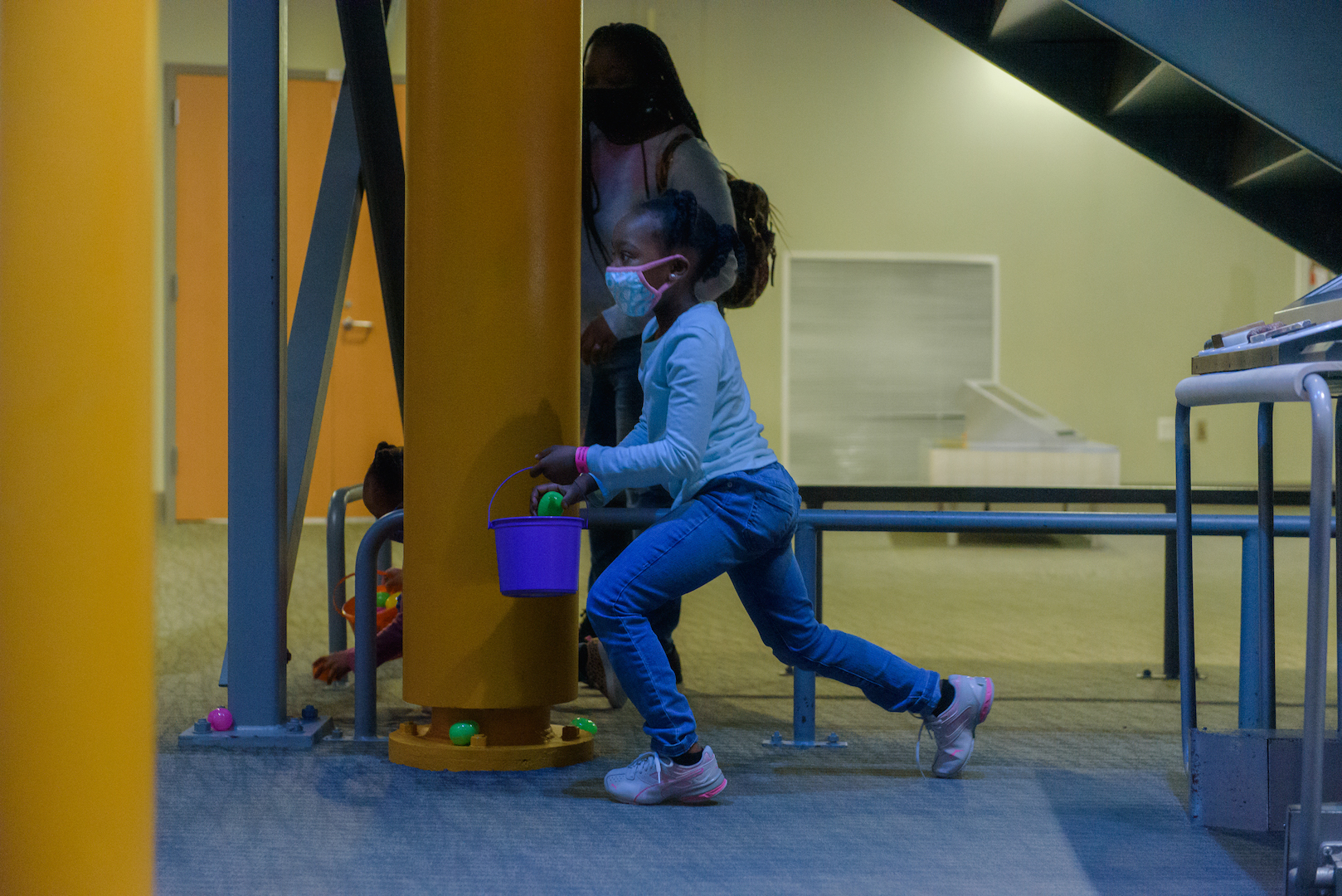 Girl at the Egg Hunt