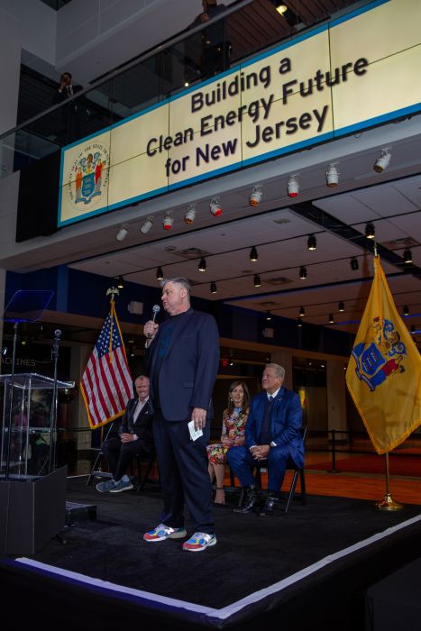 LSC President and CEO Paul Hoffman talking on stage